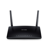 TP-LINK AC750 ADSL2+ Wi-Fi Collegamento ethernet LAN Dual-band Nero