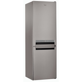 WHIRLPOOL BSNF 8452 OX Freestanding Stainless steel 222L 94L A++ frigorifero con congelatore