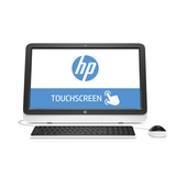 HP 22-3109nl 21.5" 1920 x 1080Pixels 2.5GHz G1840T Nero, Argento