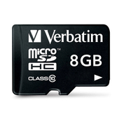 VERBATIM 8GB microSDHC