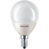 PHILIPS lampadina sferica smerigliata 8 W E14