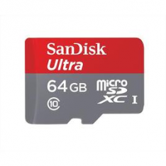 SANDISK MicroSDHC Ultra 64GB + adattatore SD