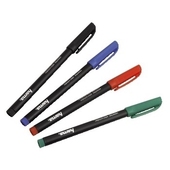 HAMA CD/DVD Marker, set of 4 pieces, black-red-blue-green
