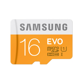 SAMSUNG EVO 16GB MicroSDHC