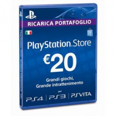 SONY COMPUTER PS4 Branded PSN Card 20 Euro