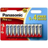 DURACELL Panasonic Pro Power 6+4 Alcaline LR6PPG/10BW