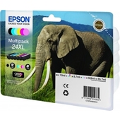 EPSON Multipack 24XL a 6 colori Nero, Ciano, Magenta, Giallo, Ciano-chiaro,Magenta-chiaro
