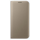 SAMSUNG FLIP Wallet Galaxy S7 edge Foglio Oro