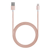 AIINO Apple Lightning Cable MFI Metal 1.2 mt - Rose Gold