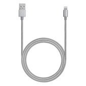 AIINO Apple Lightning Cable MFI Metal 1.2 mt - Grigio