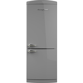 BOMPANI BOCB740/G Libera installazione Grigio 285L 97L A+ frigorifero con congelatore