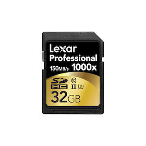 LEXAR 32GB 1000X PRO SDHC UHS-2 - PRMG GRADING OOBN - SCONTO 15,00%