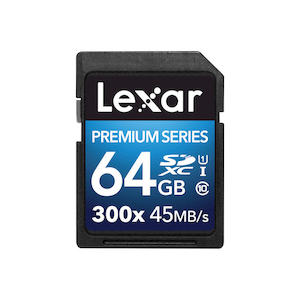 LEXAR 64GB SDXC 300X CL. 10 U1