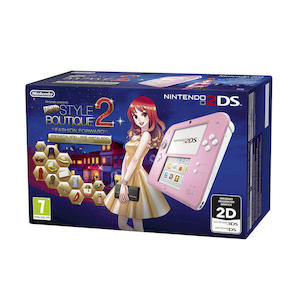 NINTENDO 2DS Bianco/Rosa + New Style Boutique 2