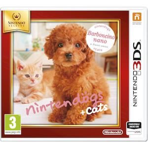 NINTENDOGS + CATS: BARBONCINO NANO & NUOVI AMICI SELECT - 3DS