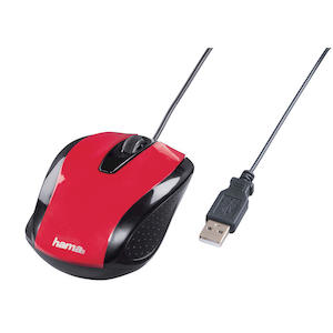 HAMA 134903 AM5400 USB rosso