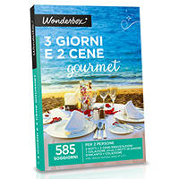 WONDERBOX 3 Giorni e 2 Cene Gourmet
