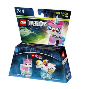 WARNER BROS Lego Dimensions Fun Pack Unikitty - PRMG GRADING KNAN - SCONTO 17,50%